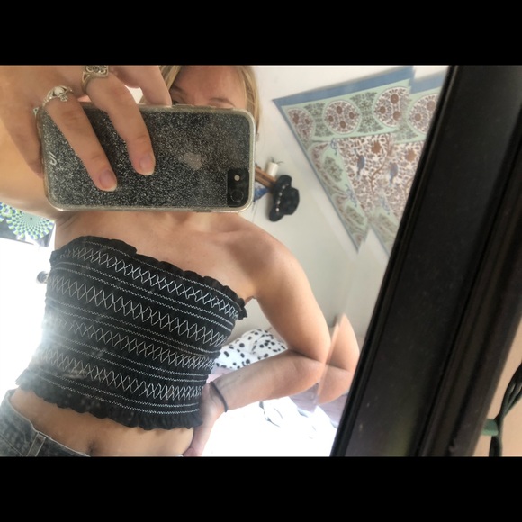 Smocked Tube Top - Picture 2 of 3